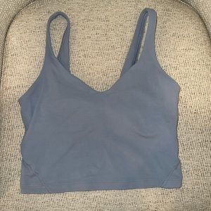 Lululemon sports bra light blue